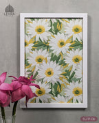 Kadupul - Sri Lankan Floral Patterns #06 - Glass Framed Wall Art